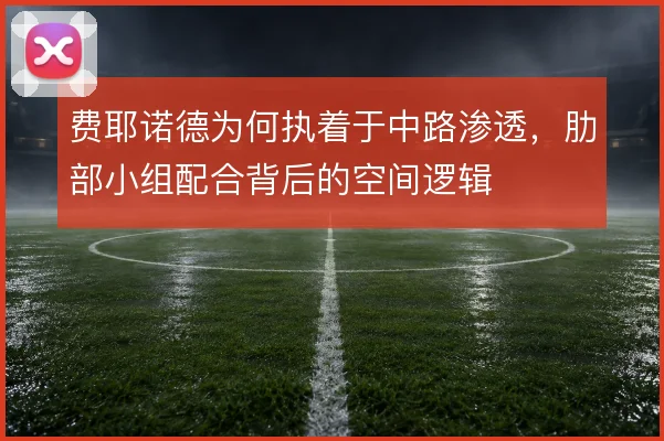 费耶诺德为何执着于中路渗透，肋部小组配合背后的空间逻辑